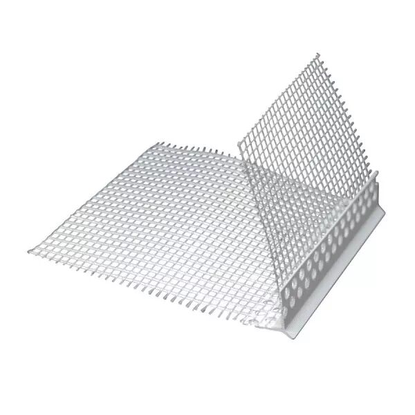 CORNIERE PVC ENTOILEE AVEC JONCTION